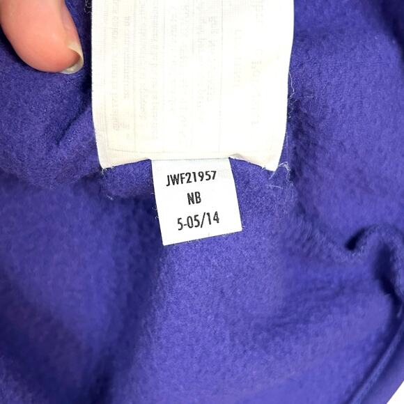 Merrell Womens XS Select Regulate 1/4 Snap Quilted Pullover Fleece Purple TF - Picture 10 of 11